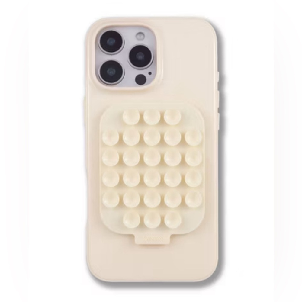 Sonix Cream Suction Phone Mount for Apple iPhone 16 Pro Max MagSafe